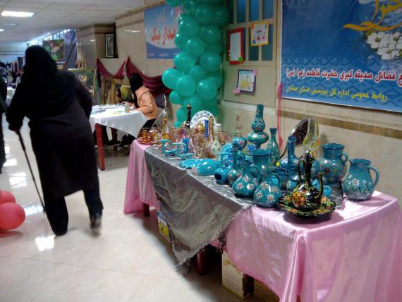  نمايشگاهی به سبک زنان کار آفرین همدانی 