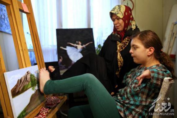 بازتاب‌جهانی توانایی‌ بانوی‌معلول ایرانی+ تصاویر