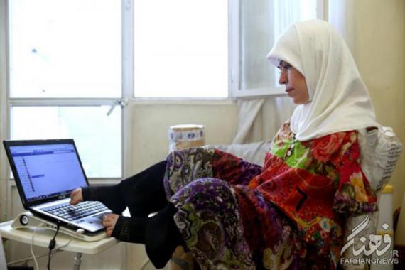 بازتاب‌جهانی توانایی‌ بانوی‌معلول ایرانی+ تصاویر