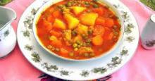 طرز تهیه خوراک نخود فرنگی