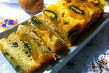  روش تهیه کیک کیوی و موز 