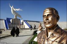 غرفه زنان ایثارگر,باغ موزه دفاع مقدس همدان,غرفه خواهر دباغ,زنان شاخص ایثارگر استان همدان,ایجاد غرفه دفاع مقدس,shabnamha.ir,شبنم ها
